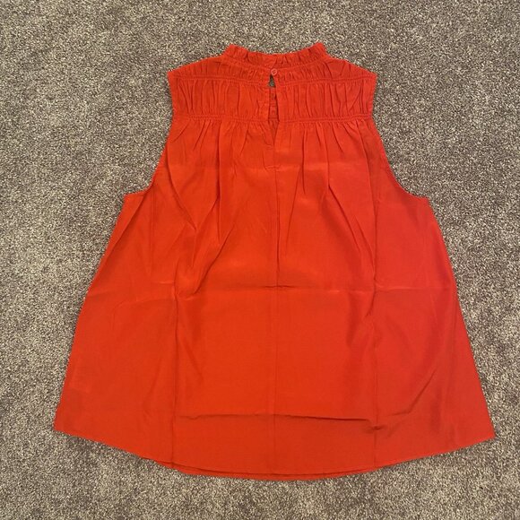 JOIE Limited Edition Womens Sleeveless Top Ruffled Neck Size S - Small - NWT$198 - Picture 8 of 16